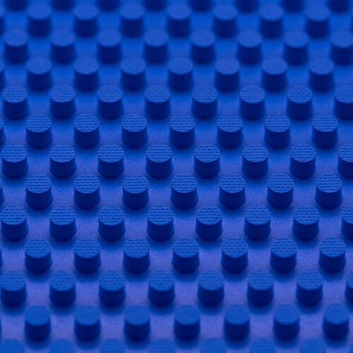 HALLUCINATION Noppenstruktur in Blau